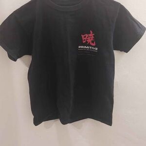 Primitive x Naruto Shippuden Kakuzu Akatsuki Graphic Tee Black Size Youth M